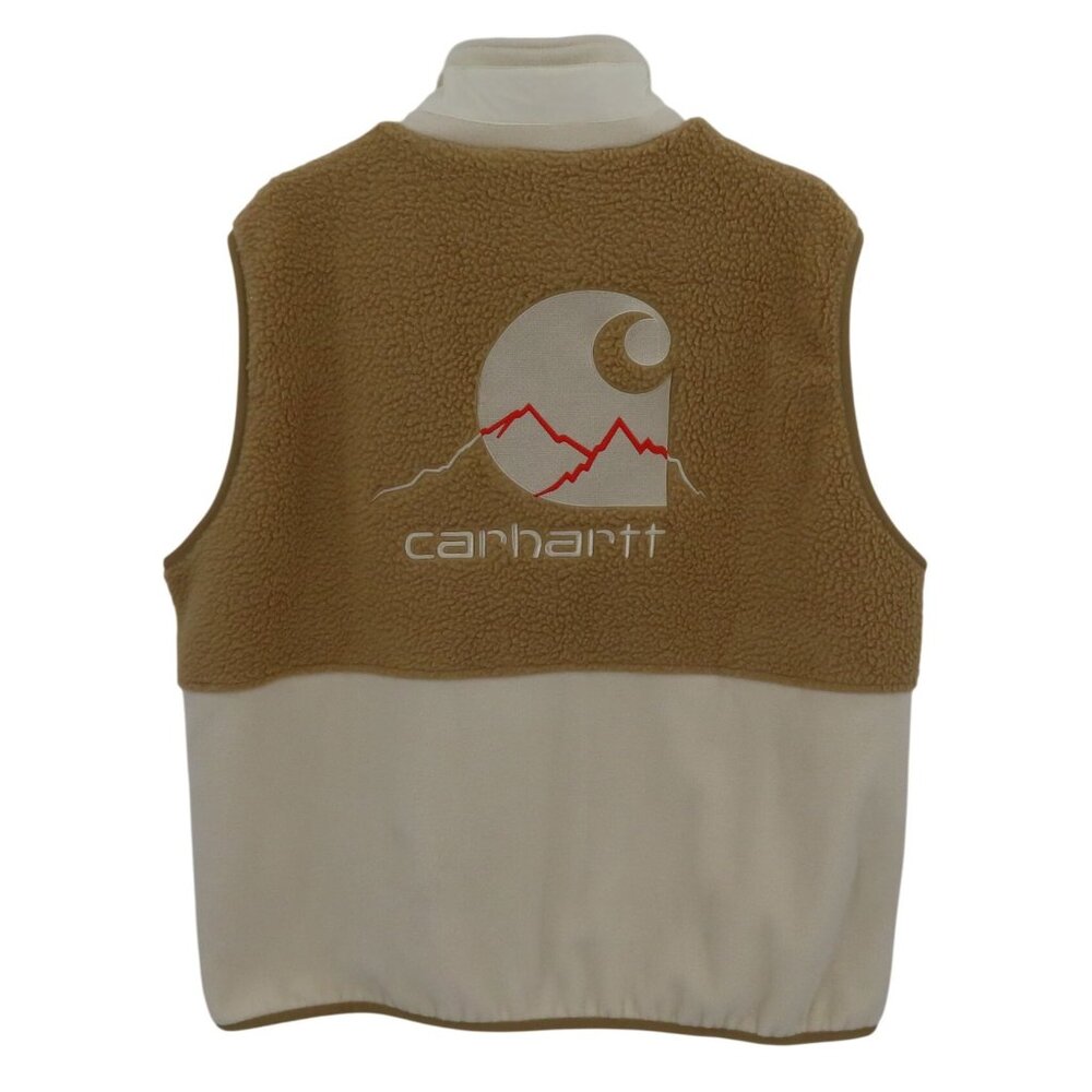 NEW Carhartt Men Large LG WIP Pinnacle Vest Wax Dusty Hamilton Brown A212051 - Picture 1 of 16